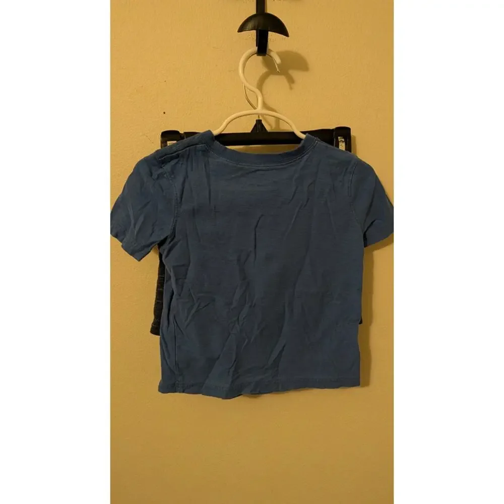 Boys Size 2T Outfit Jumping Beans Lizard T-shirt + Garanimals Drawstring Shorts